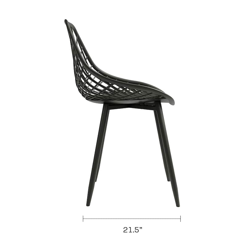 Jamesdar Kurv Mid-Century Dining Chair (Set of 2)