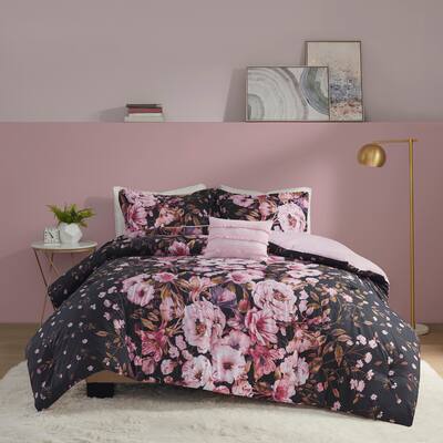 Annabelle Floral Printed Comforter Set by Intelligent Design