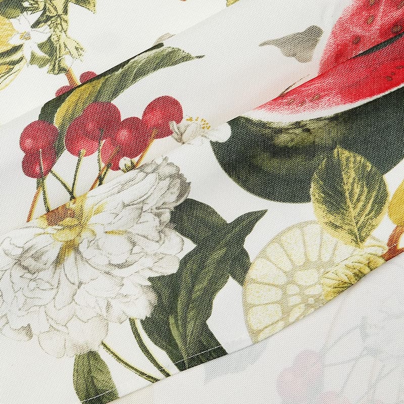 Violet Linen European Frutella Vintage Botanique Fruits Tablecloth