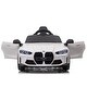 preview thumbnail 10 of 118, Kids BMW Electric Ride-On Car with Front and Rear Lights, Music, and High/Low Speed, Ages 3-8