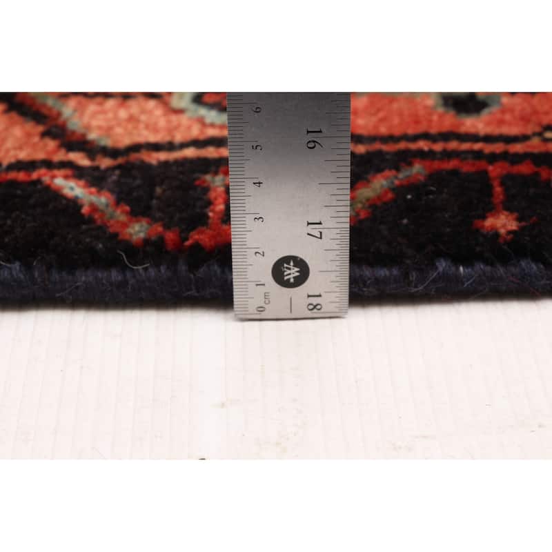 ECARPETGALLERY Hand-knotted Andelz Red Wool Rug - 4'8 x 6'9