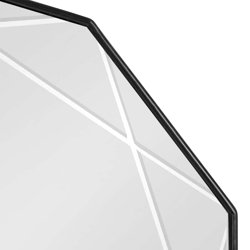 Kate and Laurel Deka Geometric Starburst Mirror