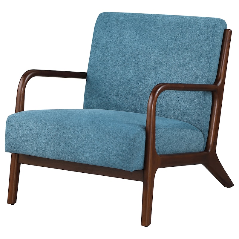 Foster Upholstered Wood Frame Accent Chair
