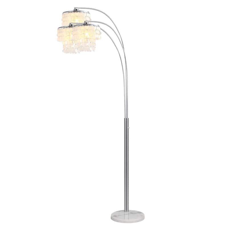 Brio 90" 3-Light Modern Arc Floor Lamp - 90