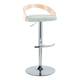 Option Light Green Fabric/Natural Wood/Chrome