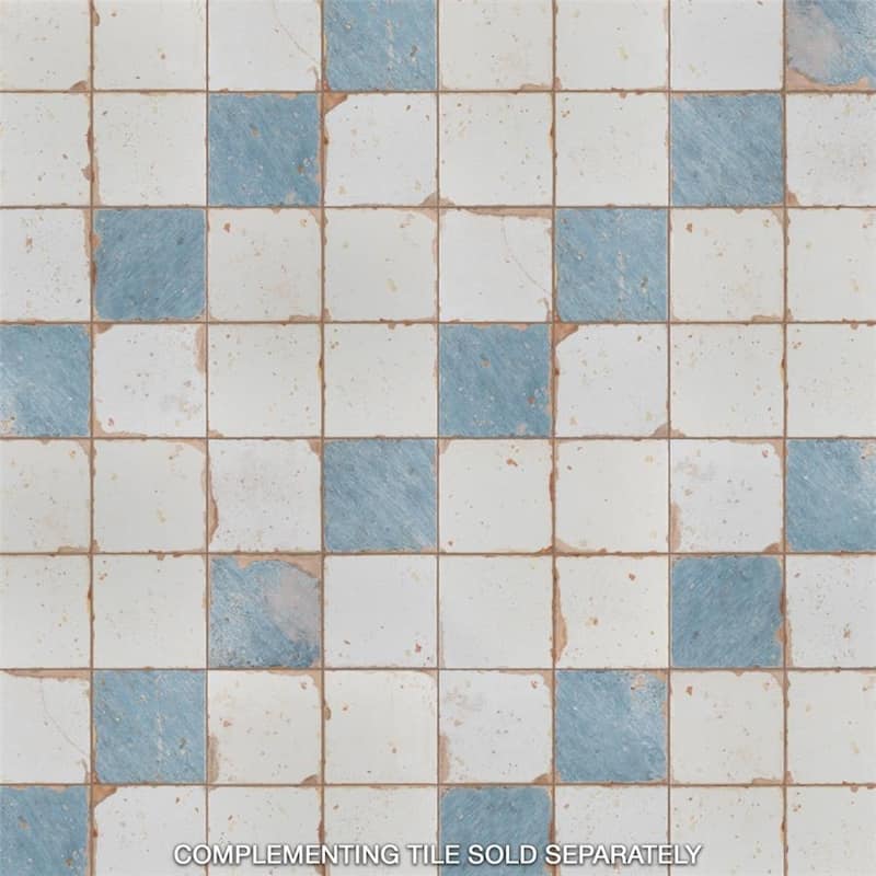Merola Tile Artisan Blanco 13" x 13" Ceramic Floor and Wall Tile