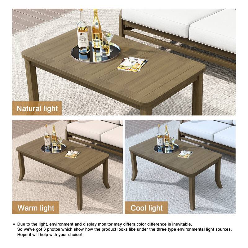 Outdoor Patio Wooden Table