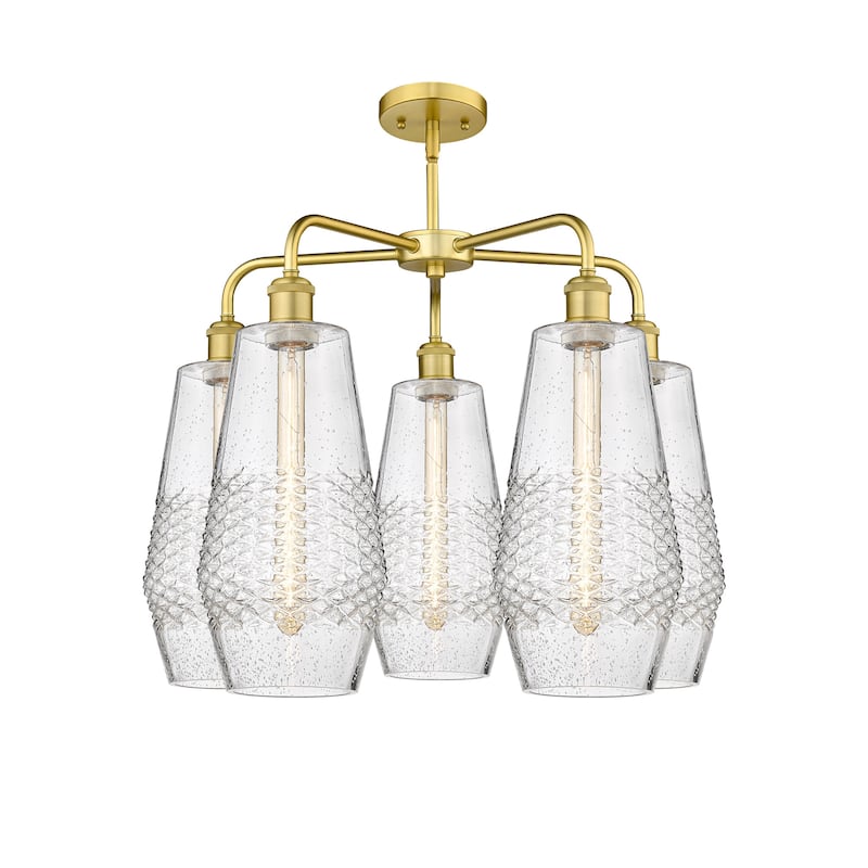 Innovations Lighting 516-5CR-22-25 Windham Chandelier Windham 5 Light