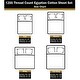 preview thumbnail 24 of 103, ﻿Superior 1200 Thread Count Egyptian Cotton Solid Bed Sheet Set