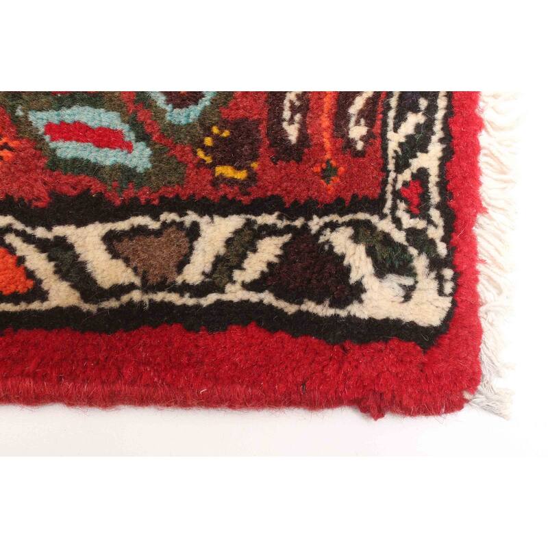ECARPETGALLERY Hand-knotted Anadol Red Wool Rug - 4'4 x 6'5