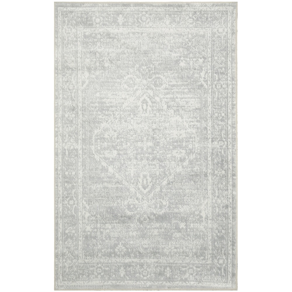 Nourison Astra Machine Washable Distressed Area Rug