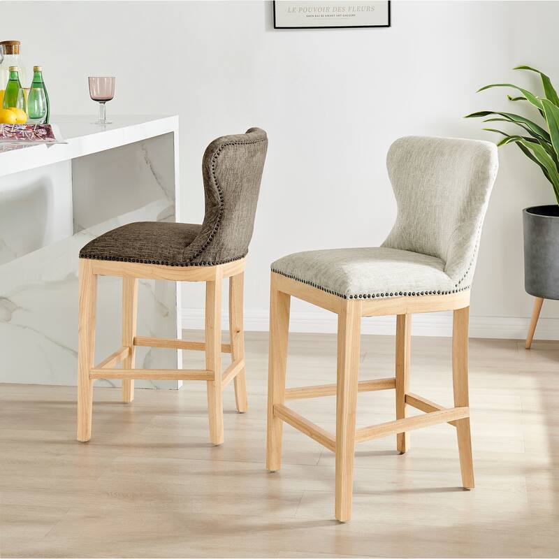 NPD Furniture Dorsey Fabric Counter Stool