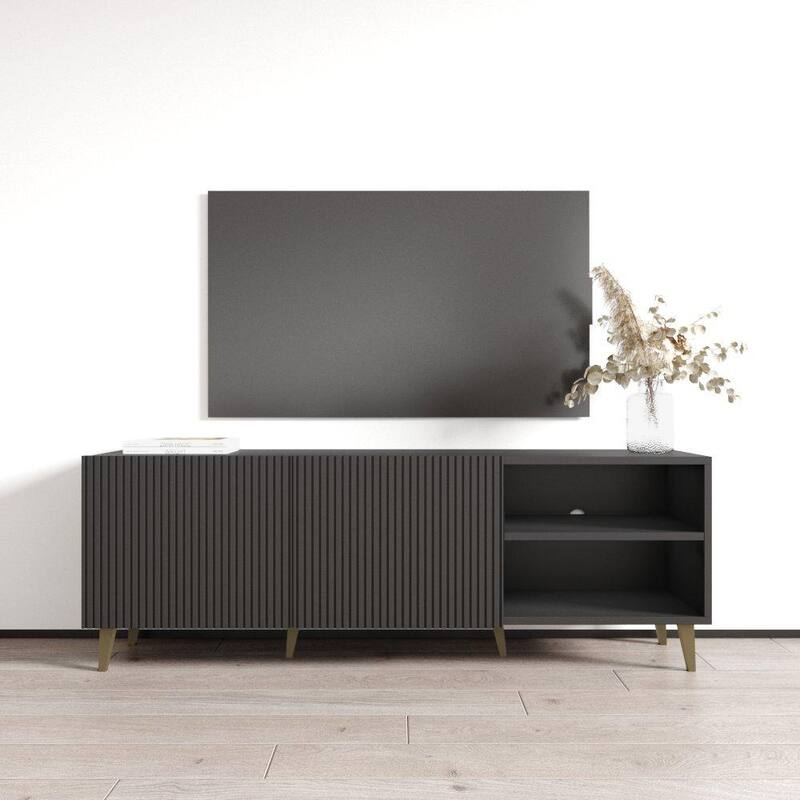Pafos 59" TV Stand - Black