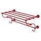 preview thumbnail 22 of 26, Allied Brass Dottingham Collection Train Rack Towel Shelf 24 - Fire Engine Red