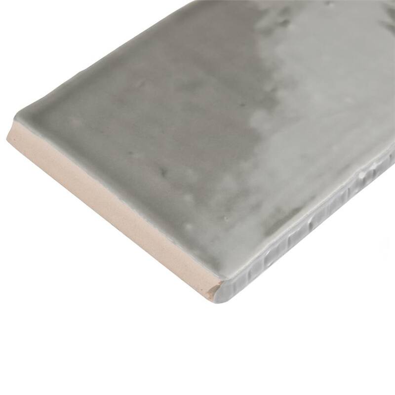 Merola Tile Chester Grey 3" x 6" Ceramic Wall Tile