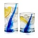 preview thumbnail 2 of 9, Libbey Blue Ribbon Impressions 16-Piece Tumbler and Rocks Glass Set - Set of 16