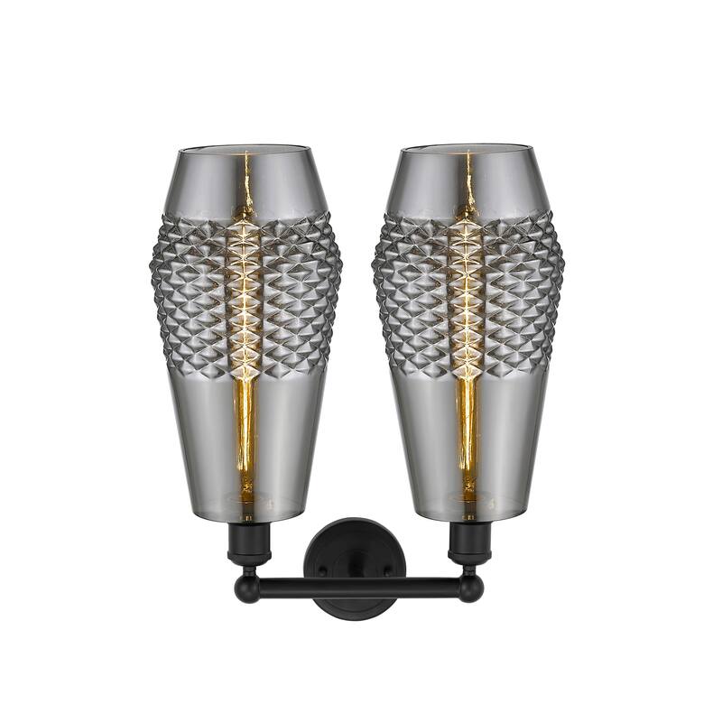 Innovations Lighting Windham - 2 Light 16" Bath Vanity Light.