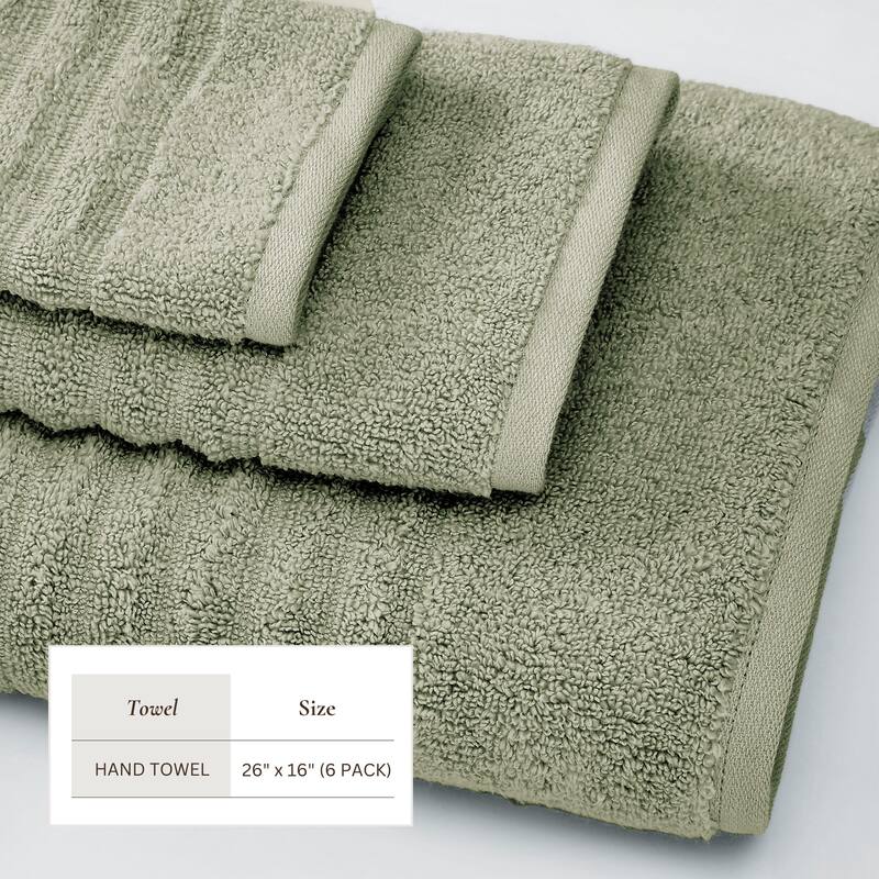 Linery & Co. Combed Cotton Bath Towel Set