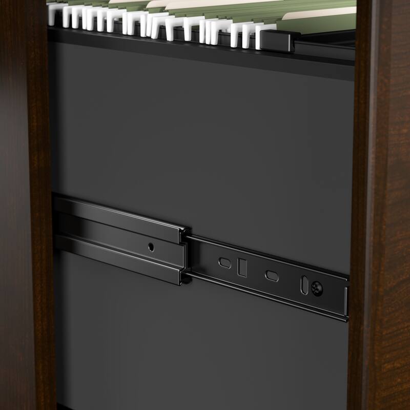 Series C 60W L Shaped Desk with Drawers by Bush Business Furniture