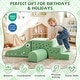 preview thumbnail 17 of 18, Costway 3 PCS Soft Velvet Toddler Climbing Toys Crocodile-Themed Foam - See Details