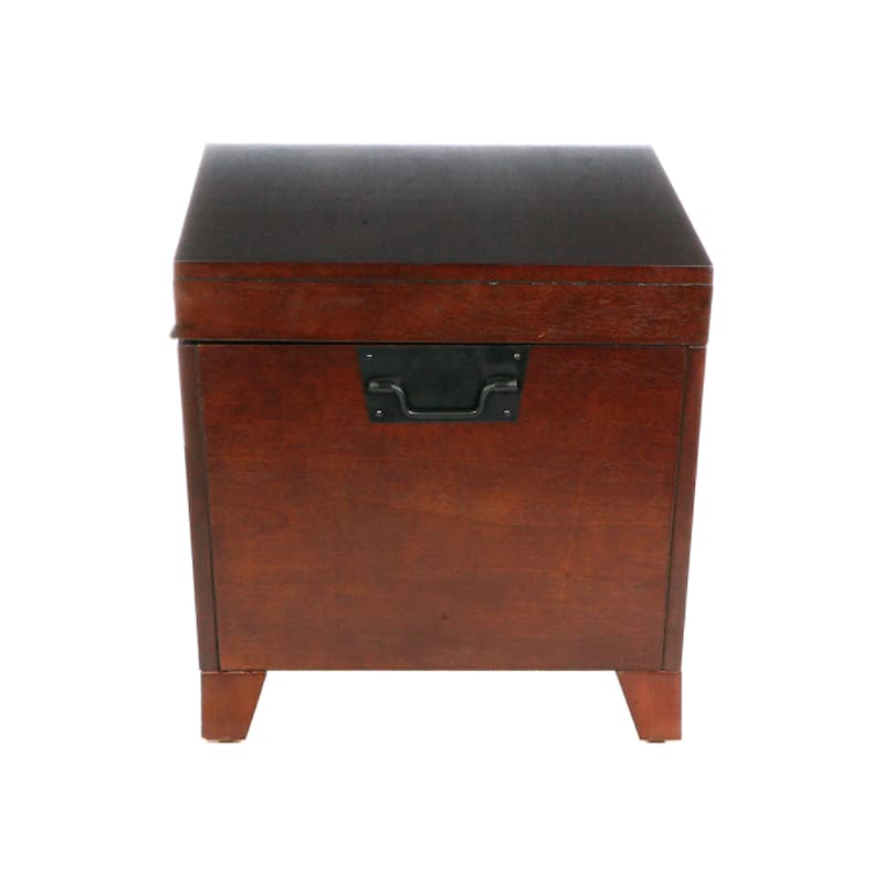 SEI Furniture Liatris Transitional Wooden Espresso Trunk Coffee Table