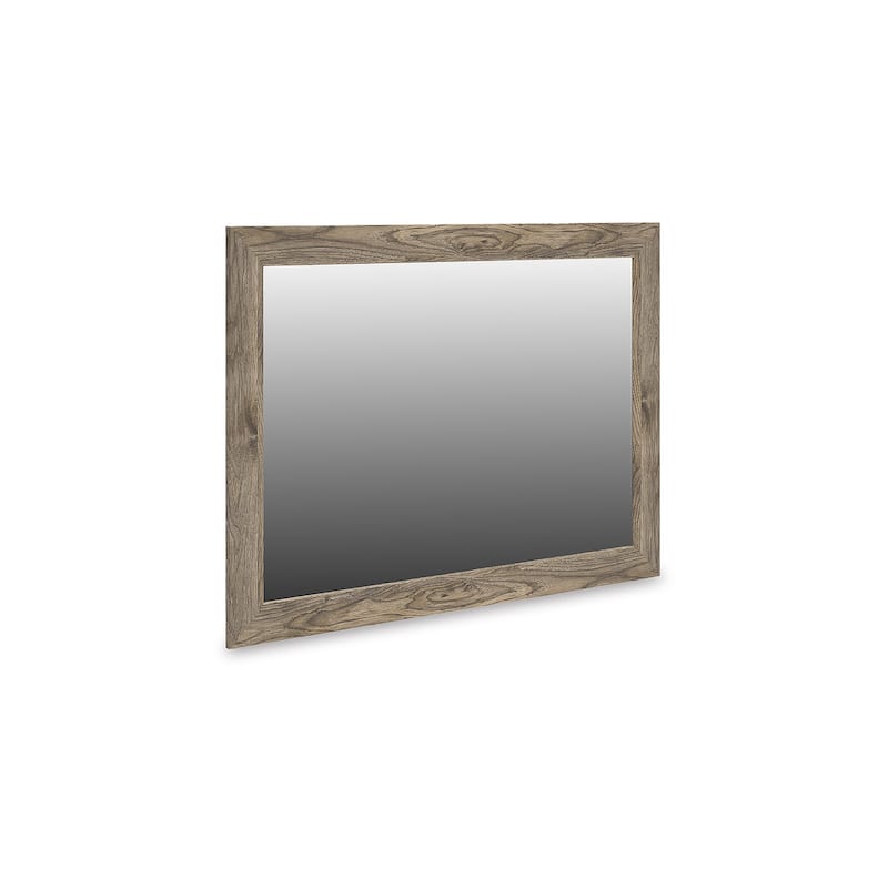 Signature Design by Ashley Stanziford Brown Bedroom Mirror - 42" W x 1" D x 31" H