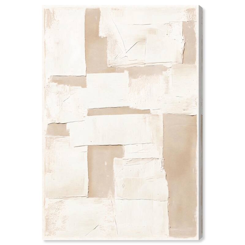 Plastered Planes III Canvas by Art Remedy, Gallery Wrapped - 10" x 15"