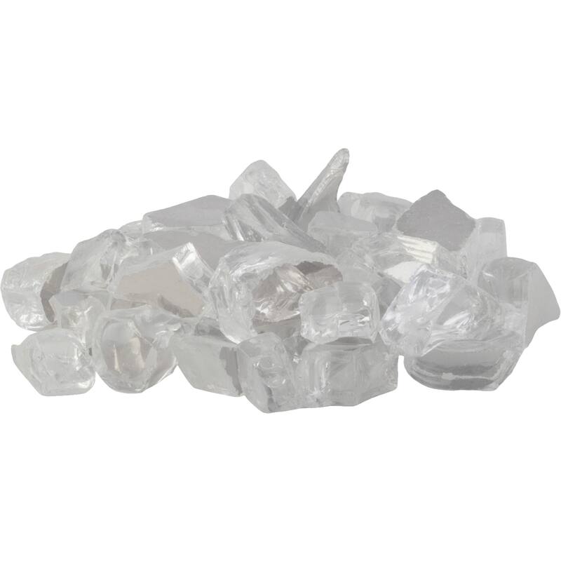 Pure Garden 10lbs Fire Pit Glass - Glass Rocks