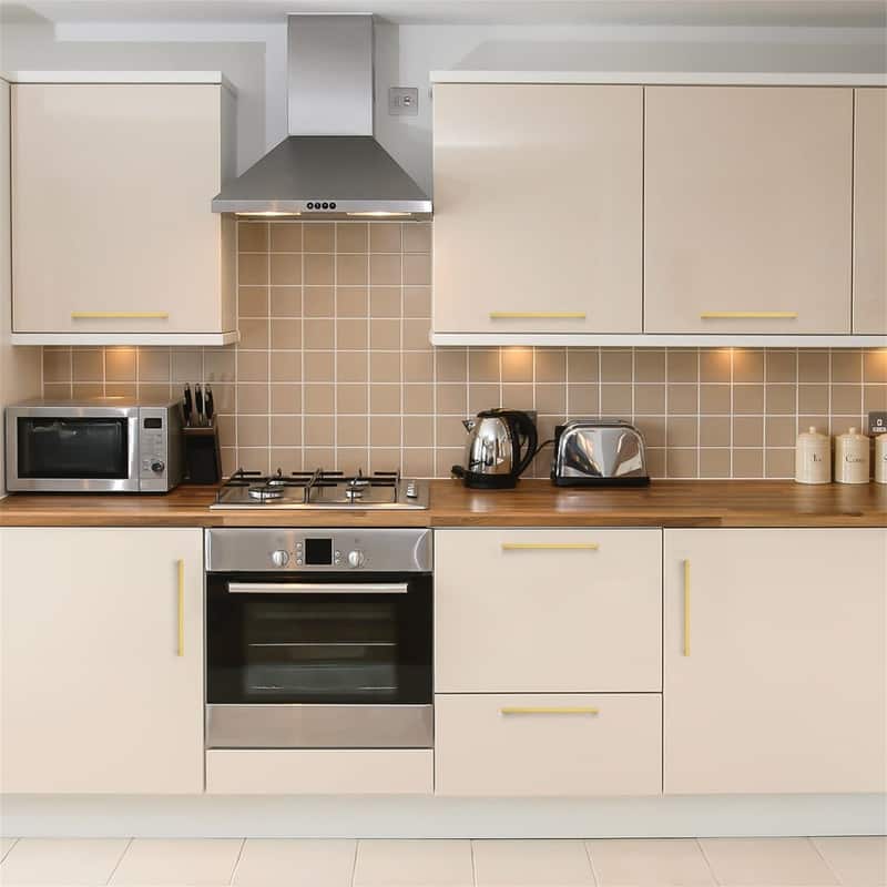 18 Pack 10 Inch Kitchen Square Cabinet Handles - 10.5"L x 0.5"W