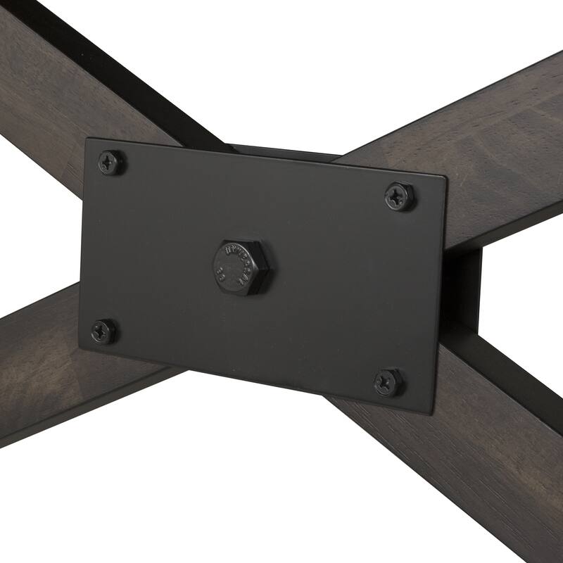Double Bridge Dark Chestnut Gathering Table Set