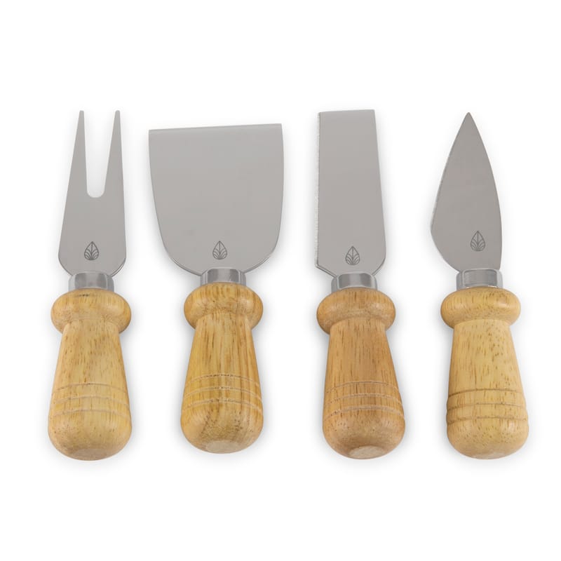 Picnic Time Mariner Lazy Susan Cheese Board & Tools Set