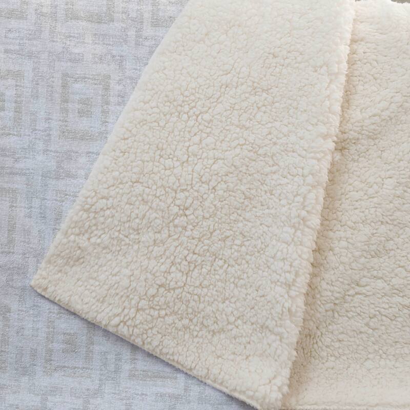 Premium Machine Washable ASB139 Modern Geo Sherpa Throw Blanket