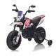 preview thumbnail 2 of 23, 12V Kids Electric Motorcycle, Apulia Licensed, Battery-Powered Ride-On with LED Headlights, 2-Wheel, Ages 3-8