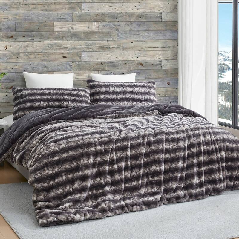 Coastal Storm - Coma Inducer® Oversized Comforter Set - Earthtones