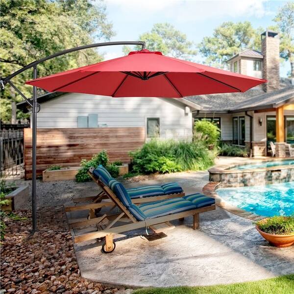 cantilever patio umbrellas bed bath and beyond Cantilever and Offset Patio Umbrella - Bed Bath & Beyond