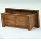 preview thumbnail 2 of 9, 2 Tier Solid Wood Coffee Table for Living Room - 47.24" L x 23.62" W x 19.68" H