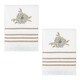 preview thumbnail 1 of 1, Nicole Miller Camille 2-Pack Hand Towel Set - Hand Towel 2 Pack