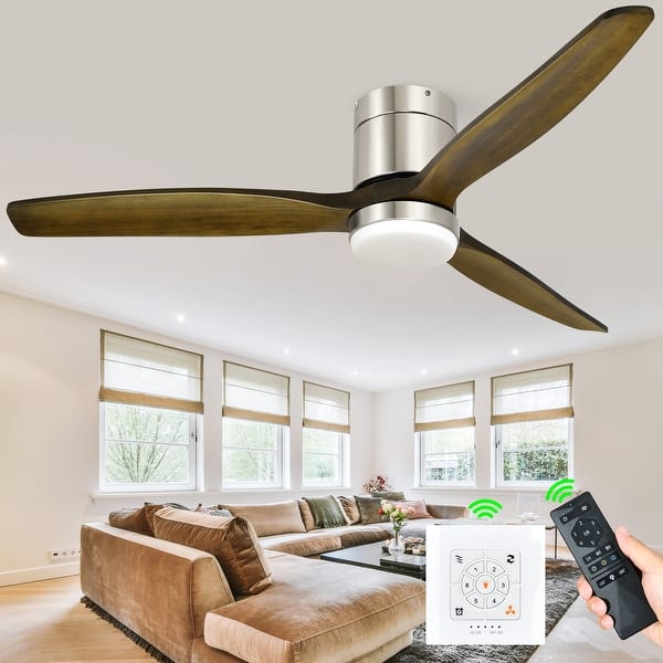 Flush Mount Ceiling Fans | Low Profile & Remote Control
