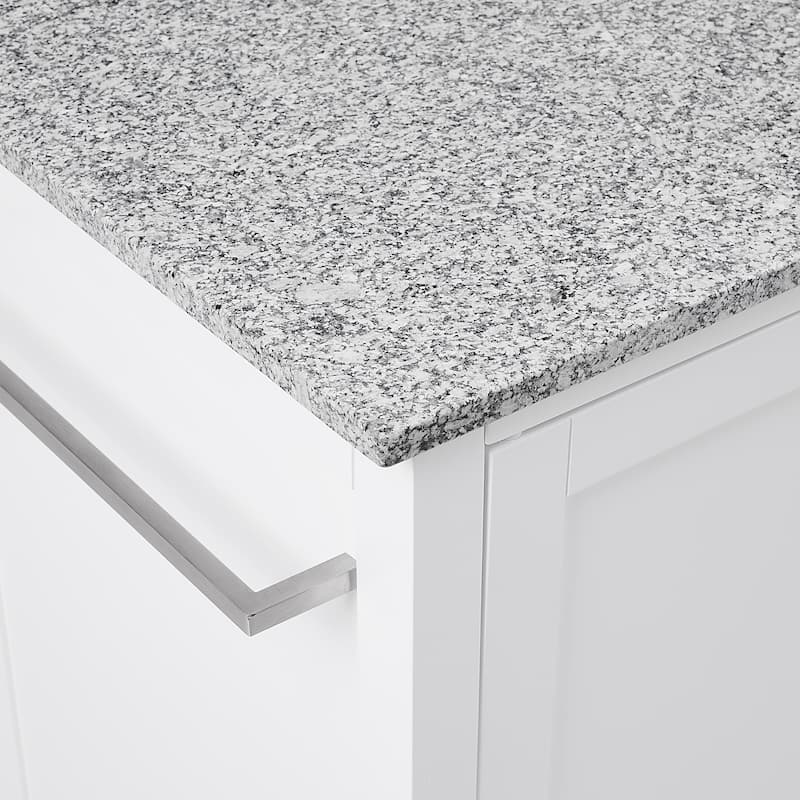Crosley Soren Granite Top Kitchen Island/Cart - 18.13"d x 42.13"w x 37.5"h