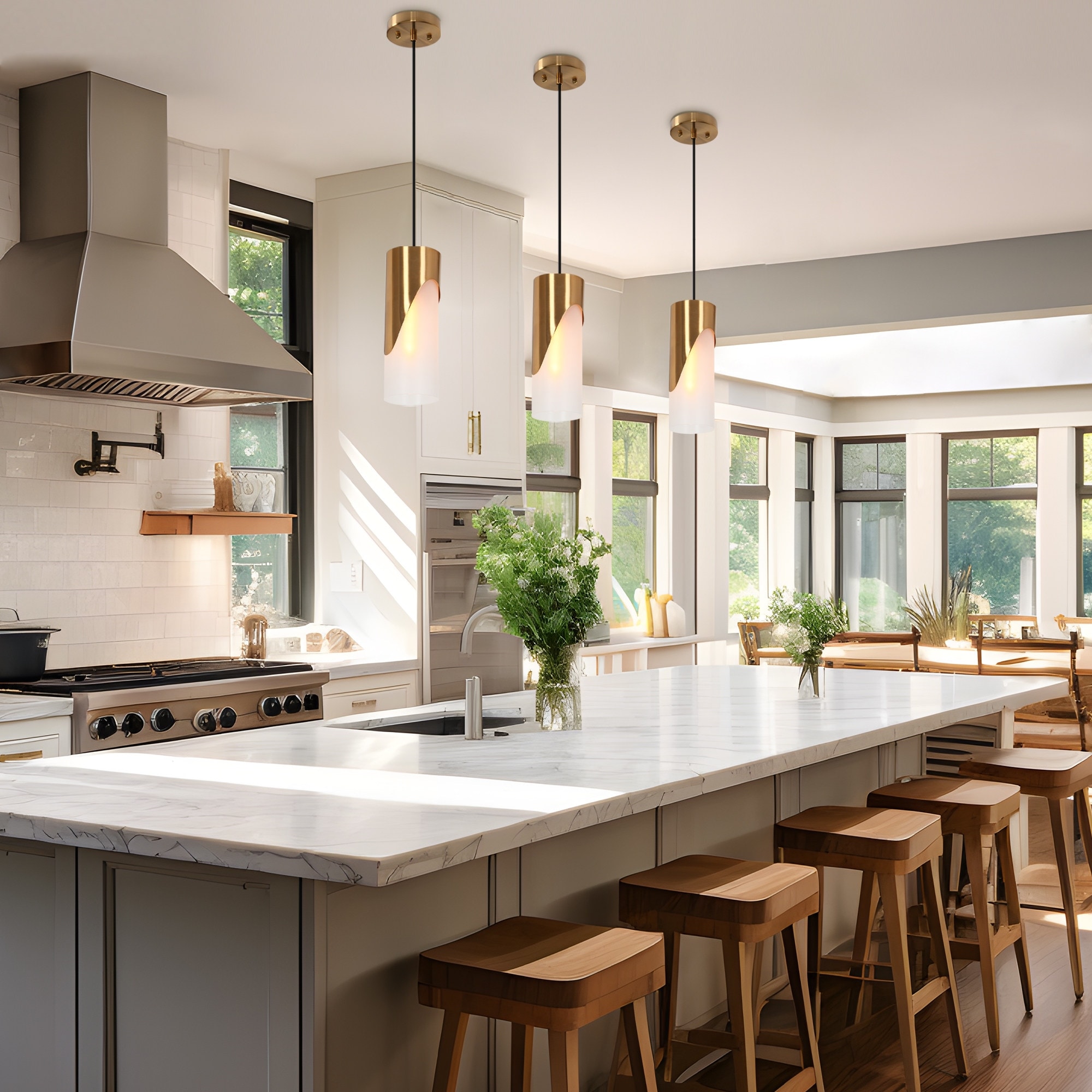 Long bar pendant light 2025