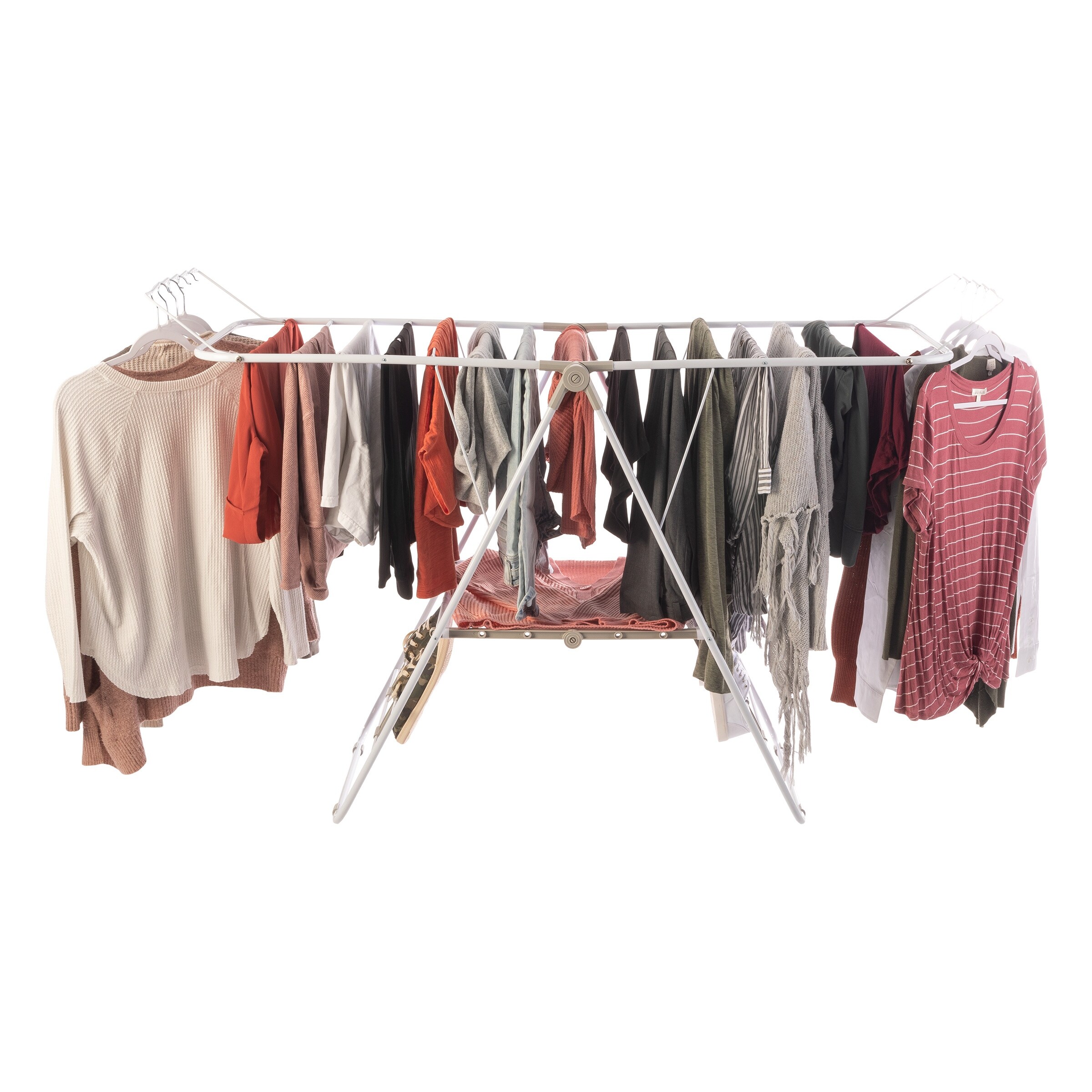 Clothes Drying Rack Indoor Outdoor Portable Laundry Rack