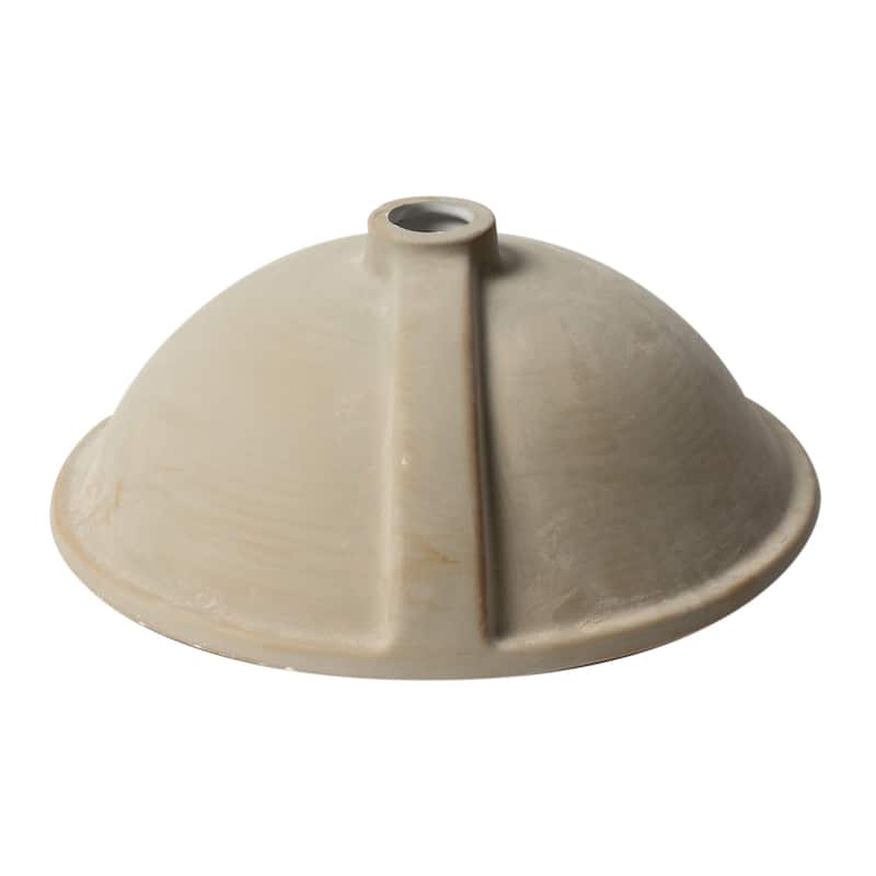 ALFI brand White 17" Round Undermount Ceramic Sink