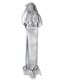 preview thumbnail 11 of 17, Haunted Hill Farm Lifesize Animatronic Haunted Lady Statue with Lights and Sound, Indoor/Covered Outdoor Halloween Decoration