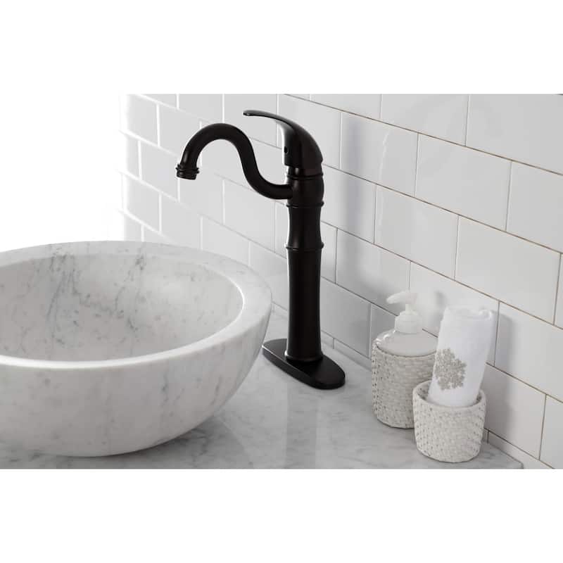 Kingston Brass Victorian 1.2 GPM Vessel Single Hole Bathroom Faucet