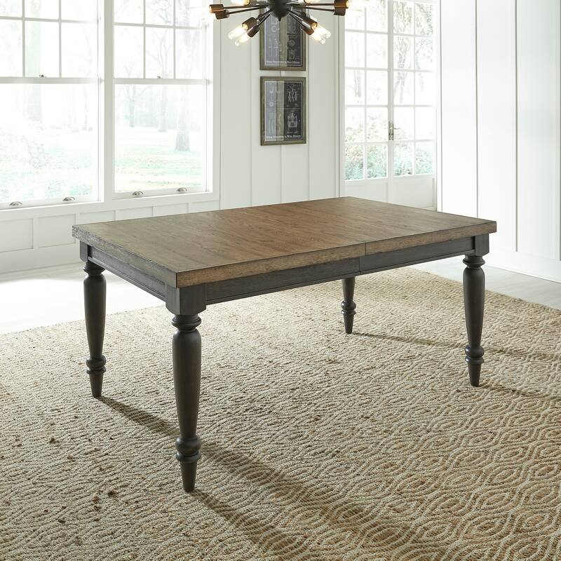 Harvest Home Chalkboard 6 Piece Rectangular Table Set
