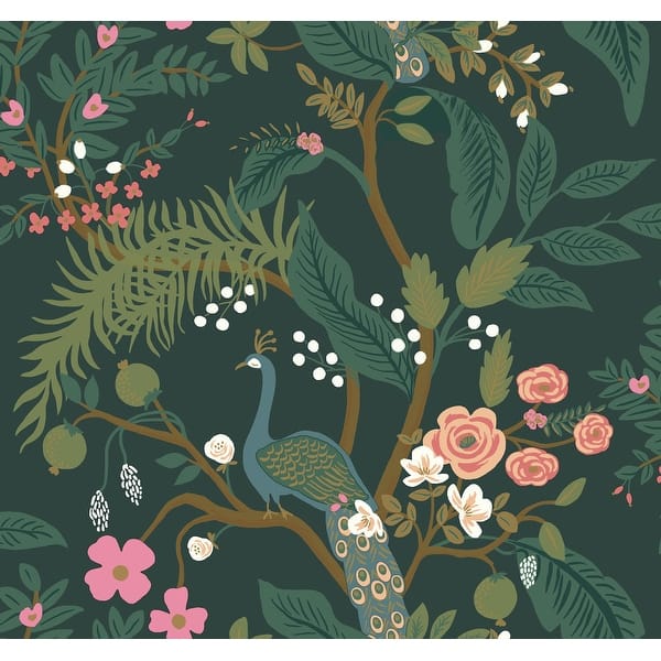 Rifle Paper Co Peacock Wallpaper