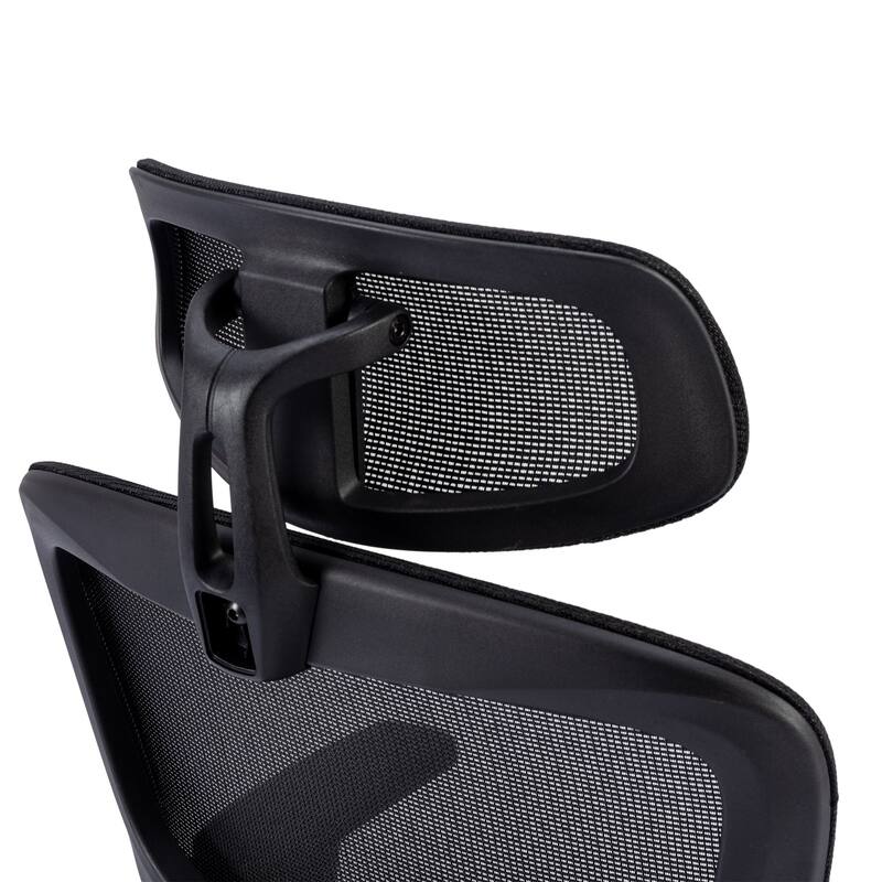 Javlergo Swivel High Back Mesh Office Chair with Adjustable Headrest Armrest