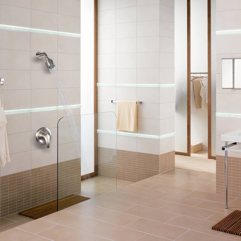 Clihome Single-Function Shower Trim Kit Valve Included