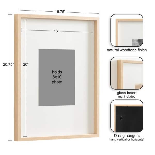 dimension image slide 3 of 9, Kate and Laurel Gibson Photo Frame Set