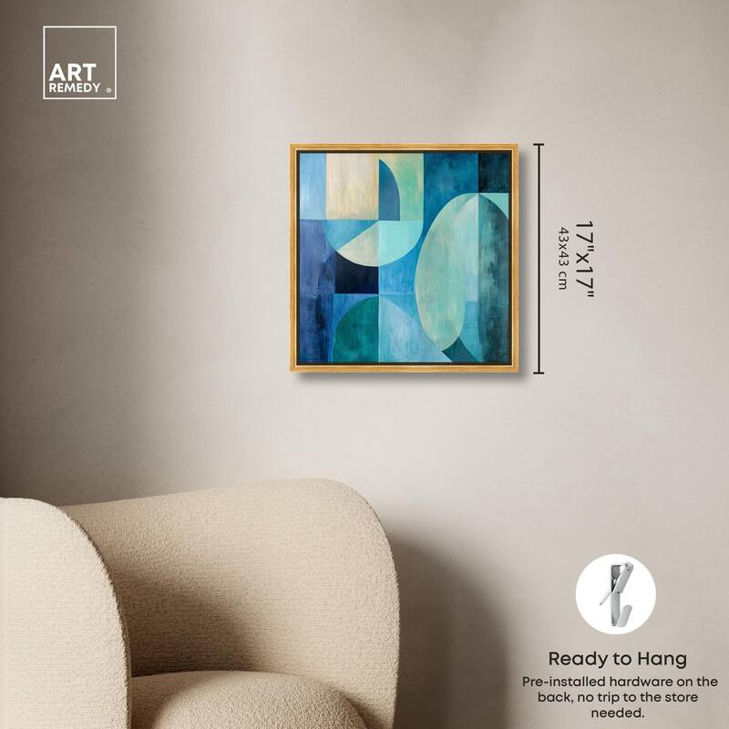 Color Blocks II Canvas by Art Remedy